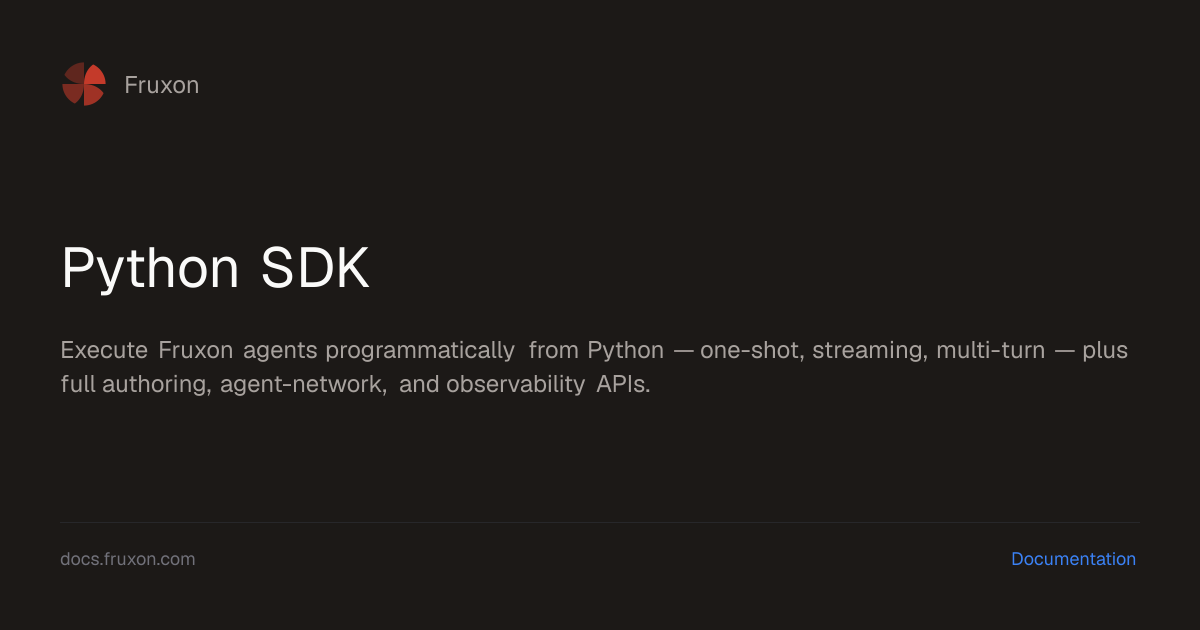Python SDK